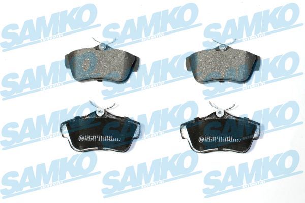 Brake Pad Set, disc brake SAMKO 5SP2285