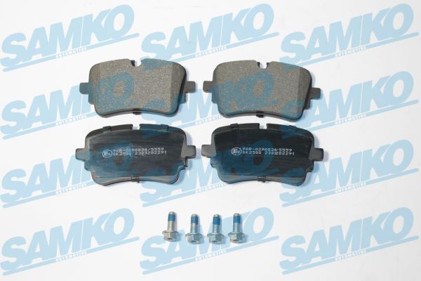 Комплект гальмівних накладок, дискове гальмо SAMKO 5SP2291