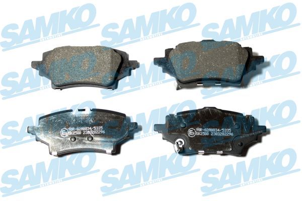 Brake Pad Set, disc brake SAMKO 5SP2296