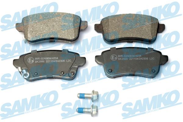 Brake Pad Set, disc brake SAMKO 5SP2306