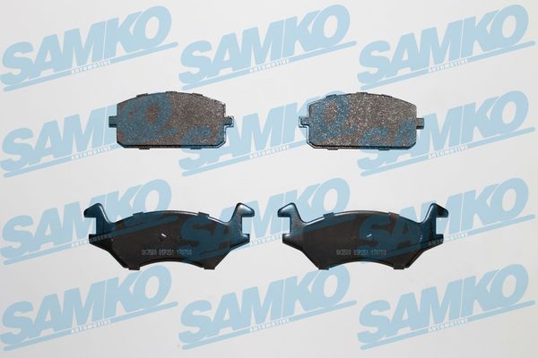 Комплект гальмівних накладок, дискове гальмо SAMKO 5SP251