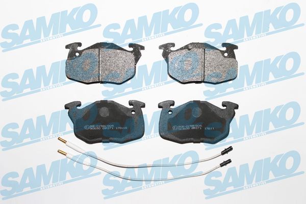 Brake Pad Set, disc brake SAMKO 5SP271