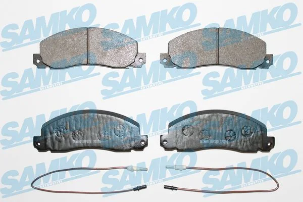 Stabdžių trinkelių rinkinys, diskinis stabdys SAMKO 5SP278