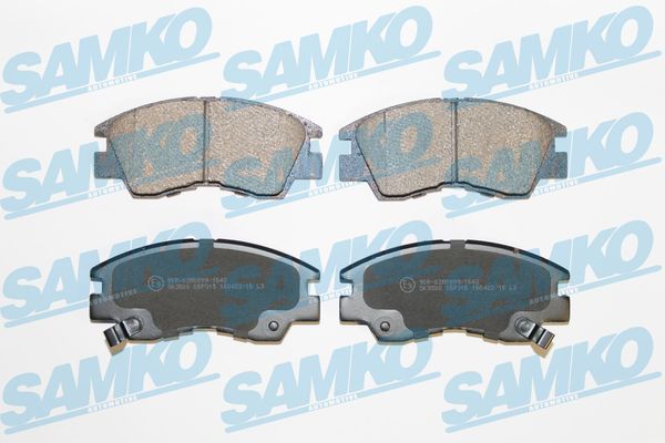 Комплект гальмівних накладок, дискове гальмо SAMKO 5SP315