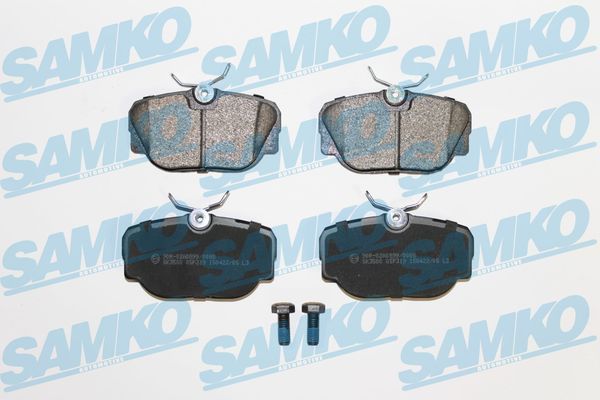 Комплект гальмівних накладок, дискове гальмо SAMKO 5SP319