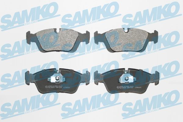 Brake Pad Set, disc brake SAMKO 5SP331