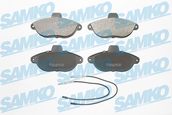 Brake Pad Set, disc brake SAMKO 5SP346