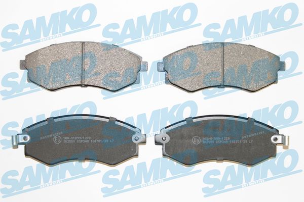 Brake Pad Set, disc brake SAMKO 5SP348