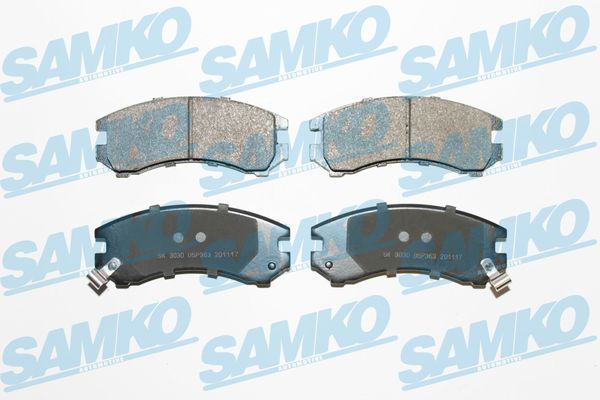 Brake Pad Set, disc brake SAMKO 5SP363