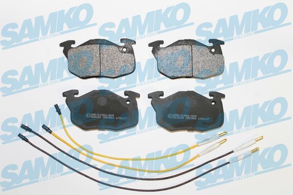 Brake Pad Set, disc brake SAMKO 5SP384