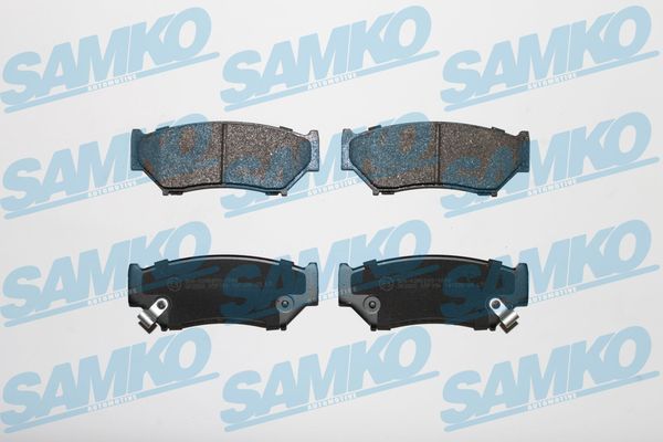 Комплект гальмівних накладок, дискове гальмо SAMKO 5SP396