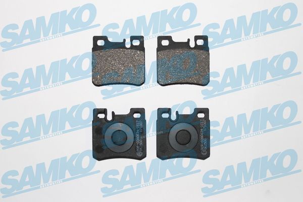Комплект гальмівних накладок, дискове гальмо SAMKO 5SP428