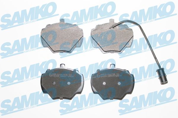 Brake Pad Set, disc brake SAMKO 5SP431