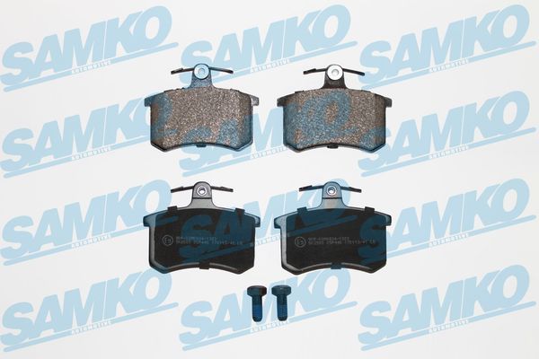 Комплект гальмівних накладок, дискове гальмо SAMKO 5SP440