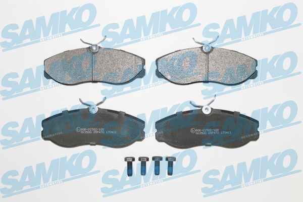 Brake Pad Set, disc brake SAMKO 5SP470