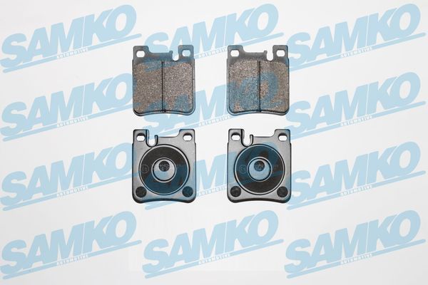 Комплект гальмівних накладок, дискове гальмо SAMKO 5SP477