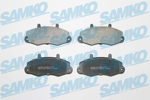 Brake Pad Set, disc brake SAMKO 5SP481