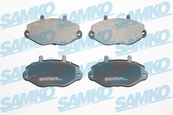 Stabdžių trinkelių rinkinys, diskinis stabdys SAMKO 5SP482