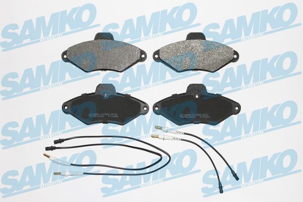 Brake Pad Set, disc brake SAMKO 5SP487