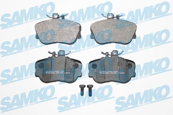 Brake Pad Set, disc brake SAMKO 5SP492