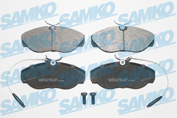 Brake Pad Set, disc brake SAMKO 5SP493