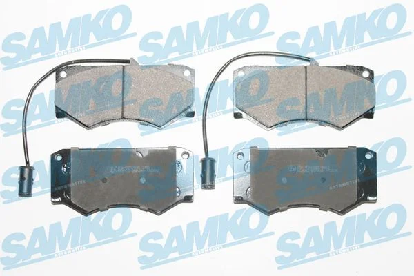 Stabdžių trinkelių rinkinys, diskinis stabdys SAMKO 5SP499