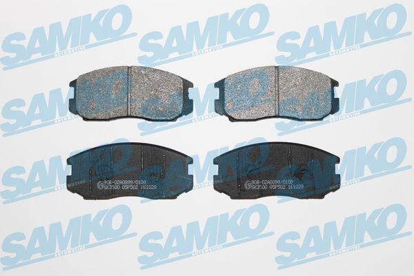 Brake Pad Set, disc brake SAMKO 5SP502