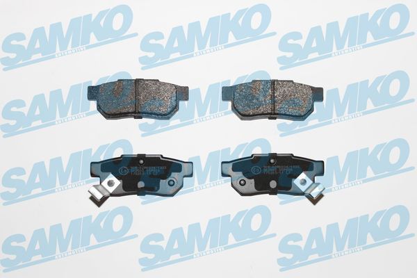Комплект гальмівних накладок, дискове гальмо SAMKO 5SP506