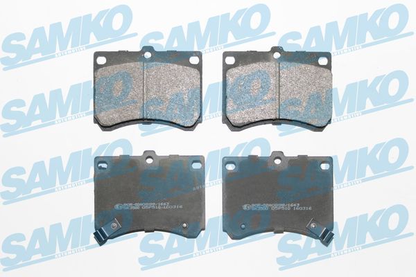 Brake Pad Set, disc brake SAMKO 5SP510