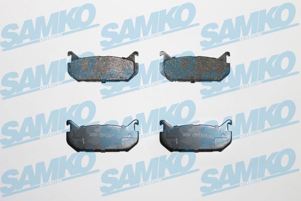 Brake Pad Set, disc brake SAMKO 5SP512