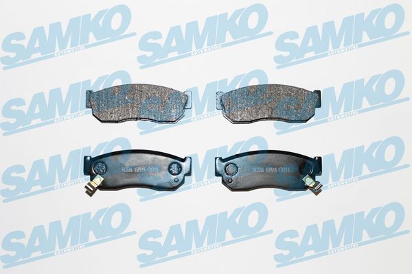Комплект гальмівних накладок, дискове гальмо SAMKO 5SP519