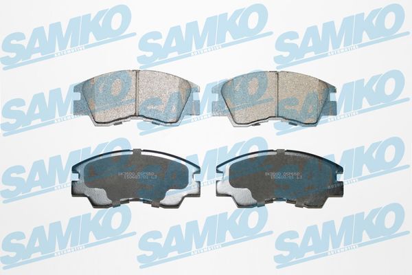 Комплект гальмівних накладок, дискове гальмо SAMKO 5SP550