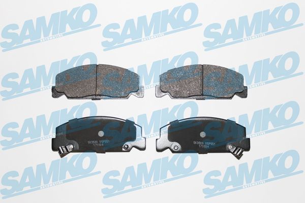 Brake Pad Set, disc brake SAMKO 5SP551