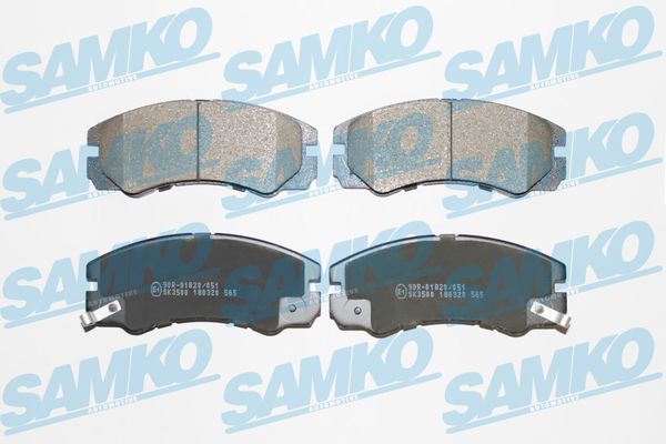 Brake Pad Set, disc brake SAMKO 5SP565