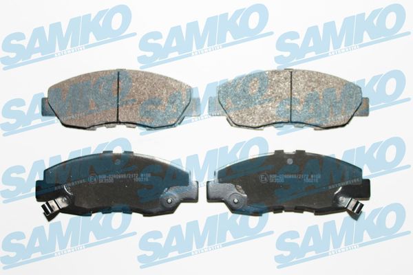 Brake Pad Set, disc brake SAMKO 5SP566