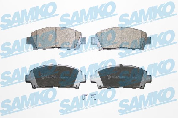 Brake Pad Set, disc brake SAMKO 5SP573