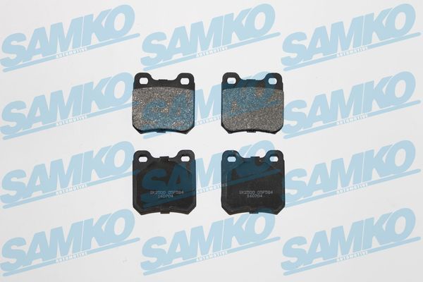 Brake Pad Set, disc brake SAMKO 5SP584