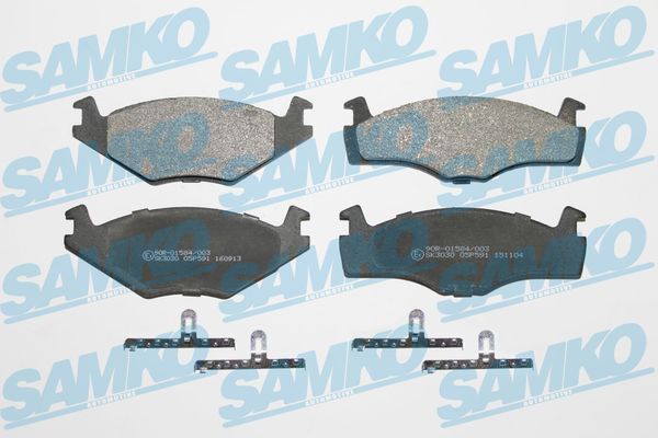 Brake Pad Set, disc brake SAMKO 5SP591