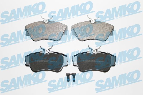 Brake Pad Set, disc brake SAMKO 5SP605