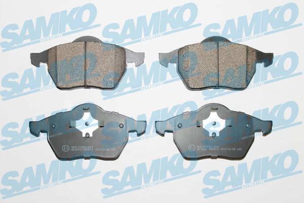 Brake Pad Set, disc brake SAMKO 5SP612