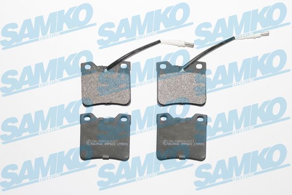 Brake Pad Set, disc brake SAMKO 5SP623