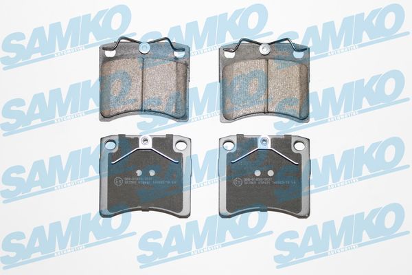 Brake Pad Set, disc brake SAMKO 5SP631