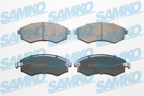 Brake Pad Set, disc brake SAMKO 5SP640