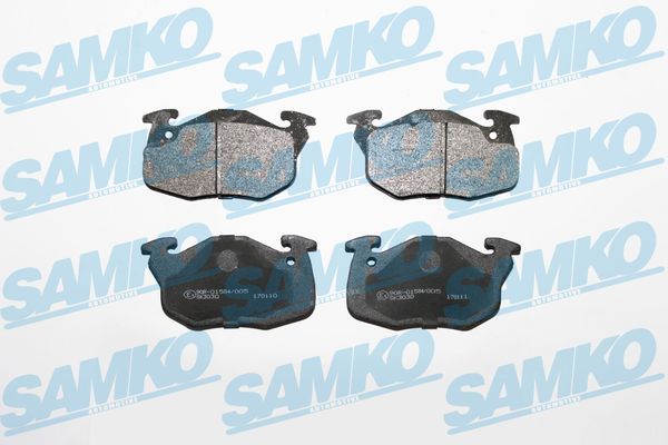 Brake Pad Set, disc brake SAMKO 5SP642