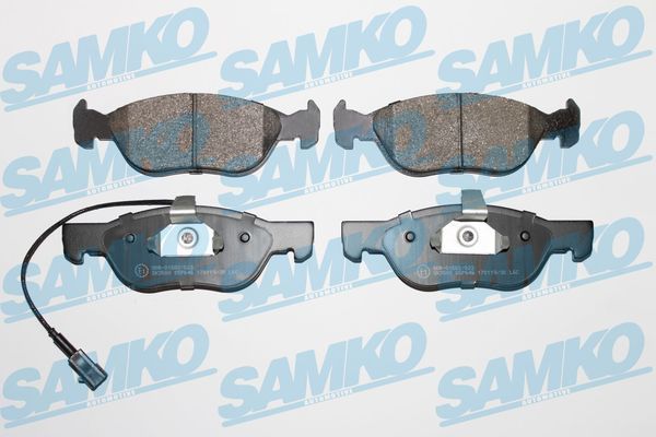 Brake Pad Set, disc brake SAMKO 5SP646