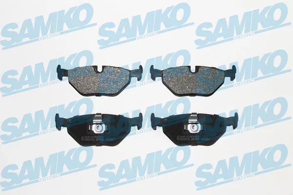 Stabdžių trinkelių rinkinys, diskinis stabdys SAMKO 5SP650