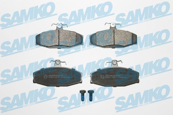 Brake Pad Set, disc brake SAMKO 5SP651