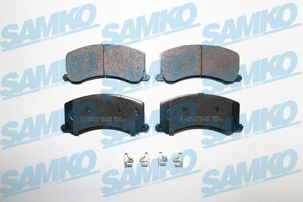 Brake Pad Set, disc brake SAMKO 5SP665