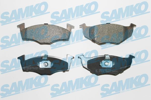 Комплект гальмівних накладок, дискове гальмо SAMKO 5SP667