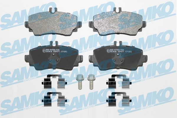 Brake Pad Set, disc brake SAMKO 5SP671K